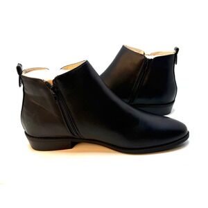Journee Collection Women's Ellis Side Zip Ankle Booties Black Size 12 NWT/BOX